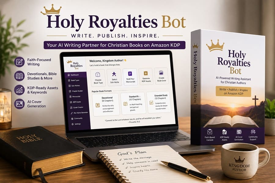 Holy Royalties Bot Review – Can This AI Tool Really Help You Publish Christian Books on Amazon KDP?