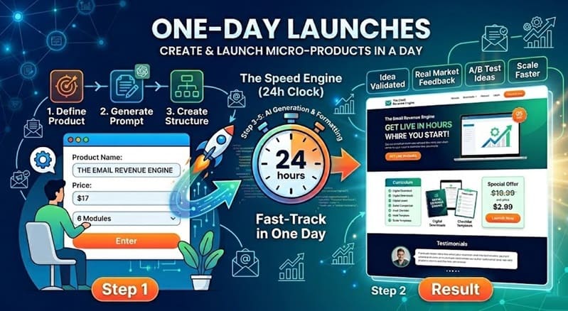 One-Day Launches Review – Create and Launch Micro-Products Faster Than Ever