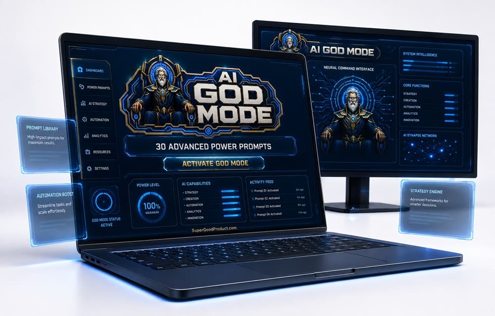 AI God Mode Review – 30 Frameworks, PLR Included