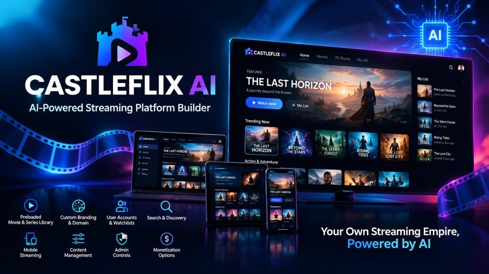 CastleFlix AI Review – A Streaming Platform For $14?