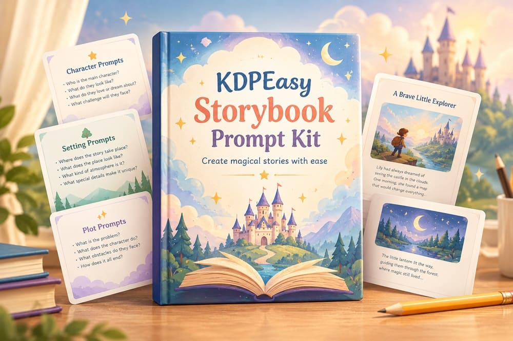 KDPEasy Storybook Prompt Kit Review – No More ChatGPT Character Drift?