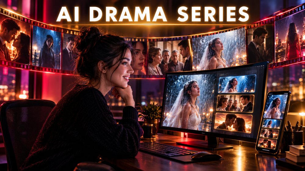 AI Drama Series – Can One Sentence Really Become A 40-Episode Season?