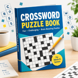 Crossword Puzzle Creator: Kids’ Puzzle Books for $16.95
